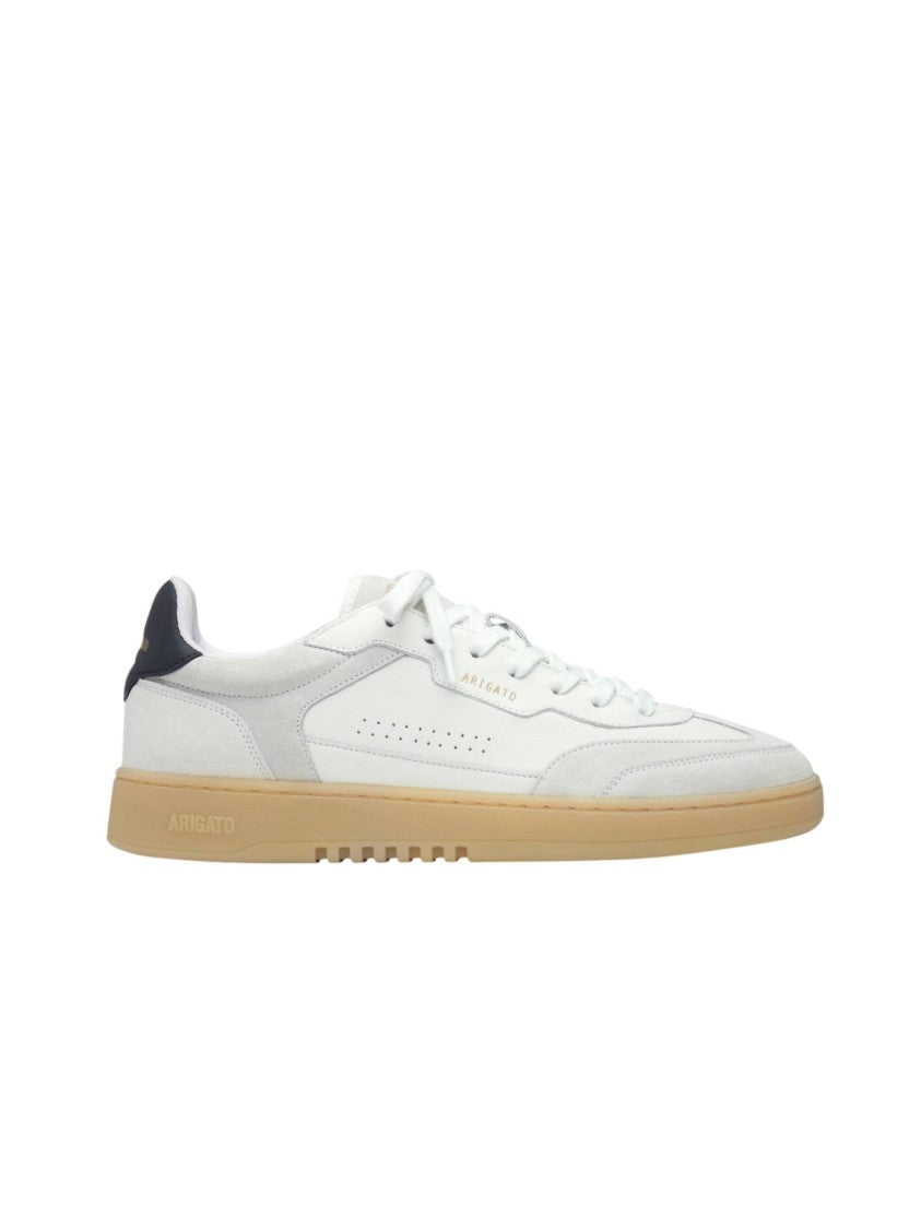 Axel Arigato White/Gum Dice T-Toe Perforated Low-Top Sneakers