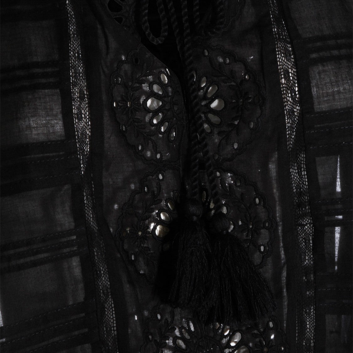 Isabel Marant Étoile Fitted Black Top With Round Neckline