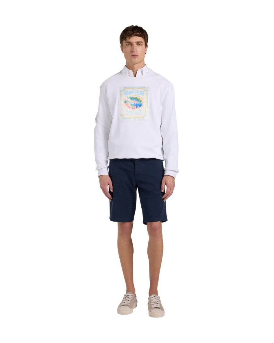 Harmont & Blaine Bermuda Shorts With Hidden Zip Closure