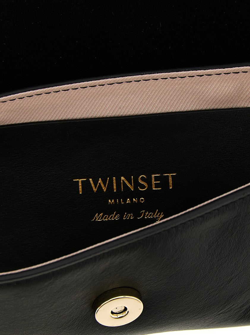 Twin-Set Leather Shoulder Bag