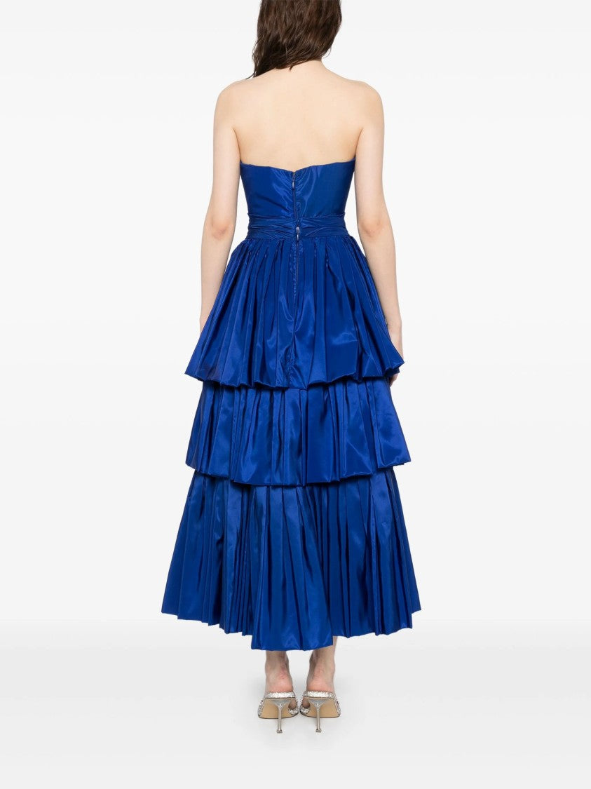 Saiid Kobeisy Strapless Taffeta Dress