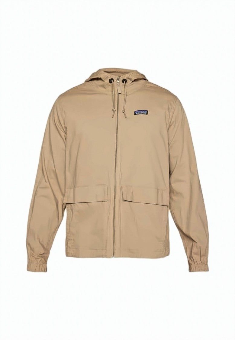 Patagonia Lightweight Brown Jacket With Adjustable Hood