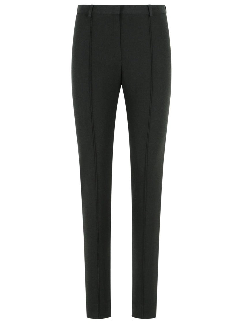 Acne Studios Black Wool Blend Pants