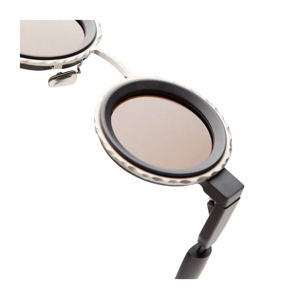 Kuboraum Maske Z3 Acetate Metal Round Sunglasses