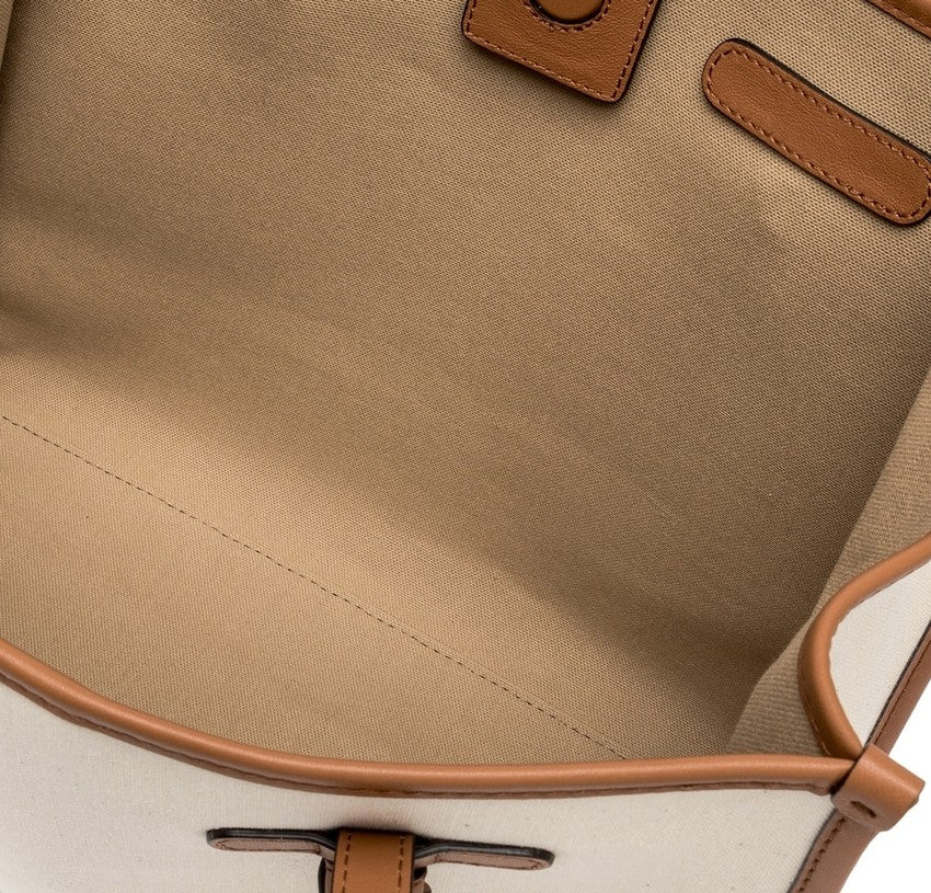 Marcella Canvas Handbag With Matching Pouch