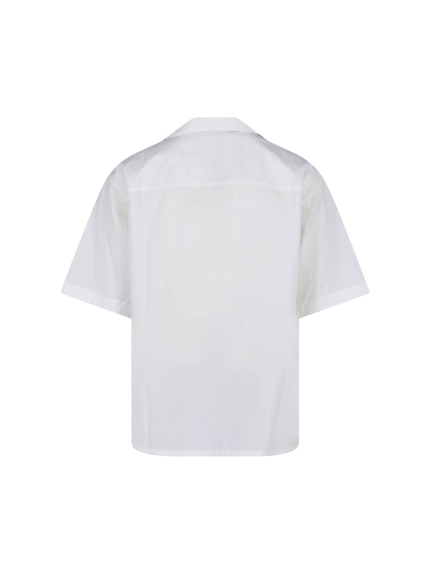 Marni Crisp White Shirt With Pointed Collar