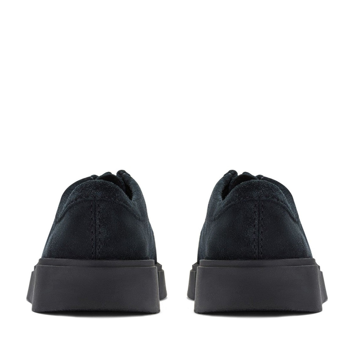 Clarks Torview G Black Low-Profile Suede Loafers