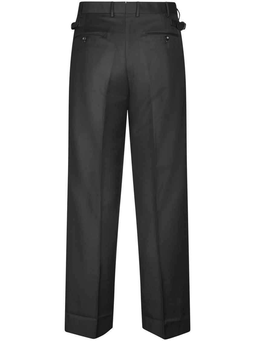 Cellar Door Straight-Leg Trousers With Mid-Rise Waist And Tailored Detailing