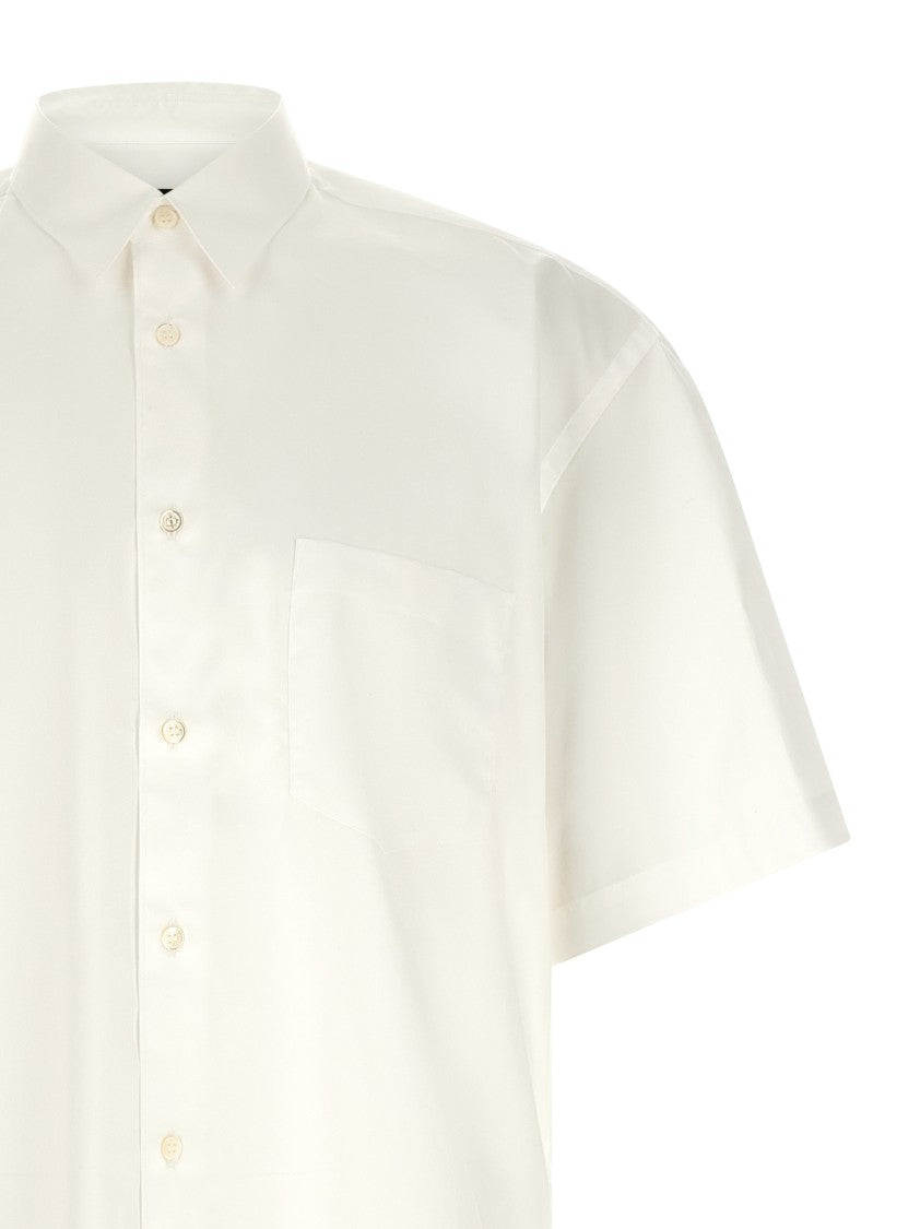 Comme Des Garçons Logo Embroidery Shirt