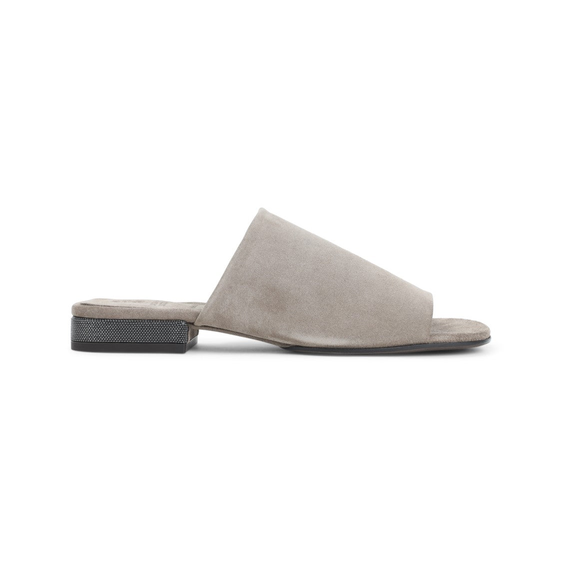 Brunello Cucinelli Open-Toe Suede Sandals