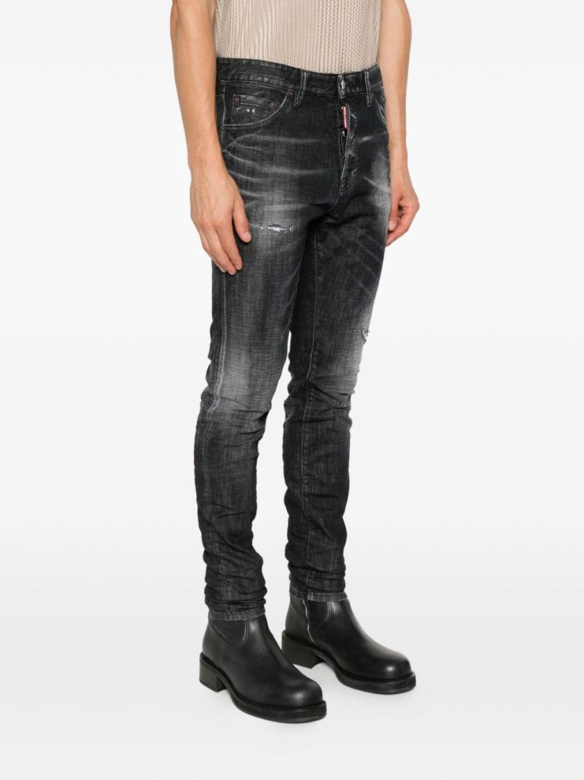Dsquared2 Slim-Fit Black Jeans