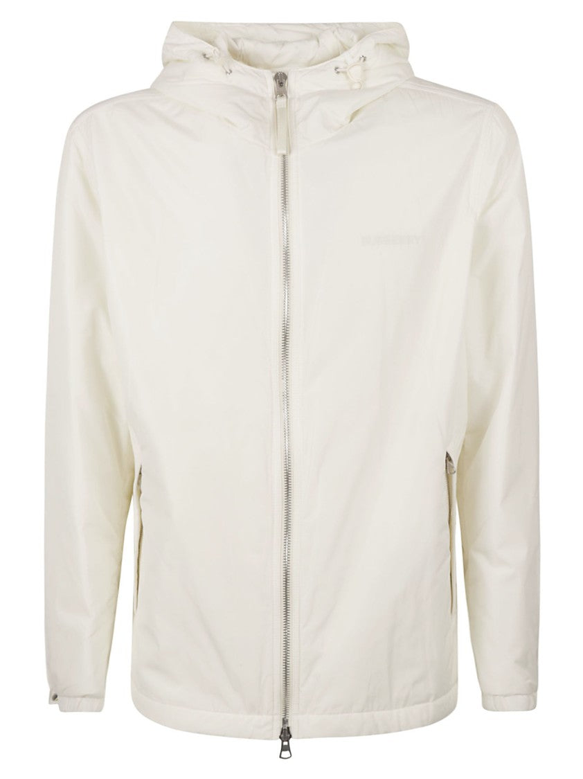 Burberry Lightweight Off-White Minimalist Jacket