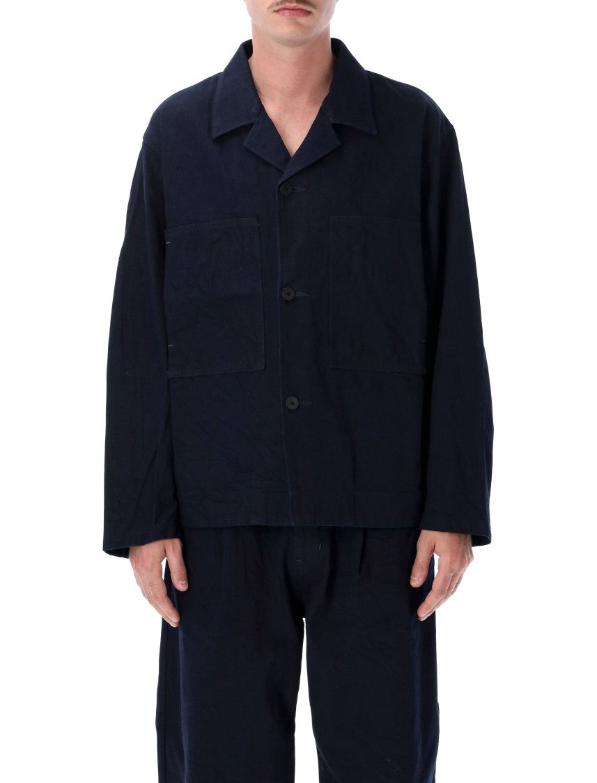 Still By Hand Boxy Denim Work Jacket
