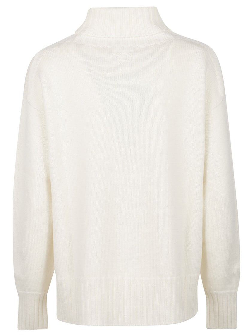 Drumohr Merino Wool Over Turtleneck Sweater