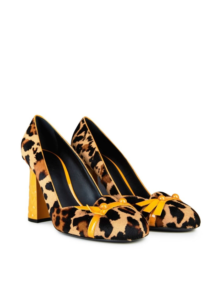 Bottega Veneta Pony Pollock Pumps