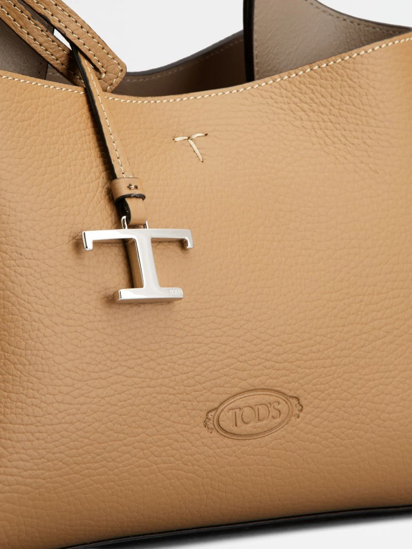Tod's Textured Leather Apa Micro Mini Bag
