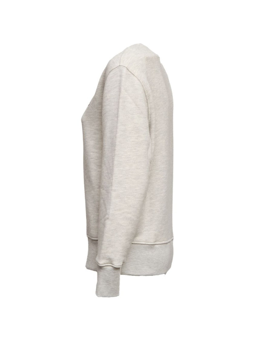 Autry Classic Crew Neck Sweater With Ribbed Details