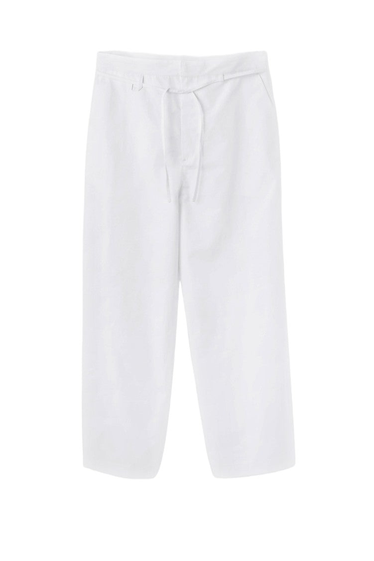 Jacquemus Le Pantalon Marin Cotton Wide-Leg Pants