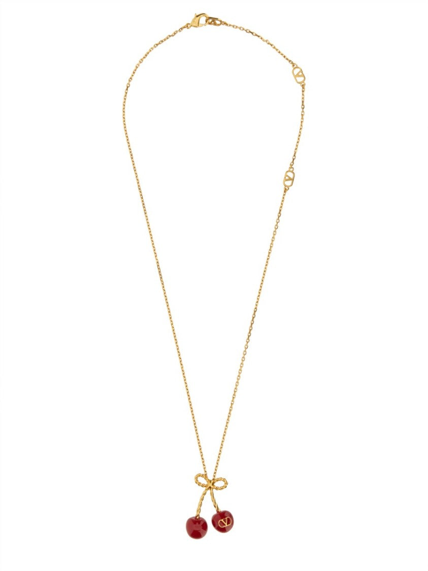 Valentino Garavani "Cherryfic" Necklace