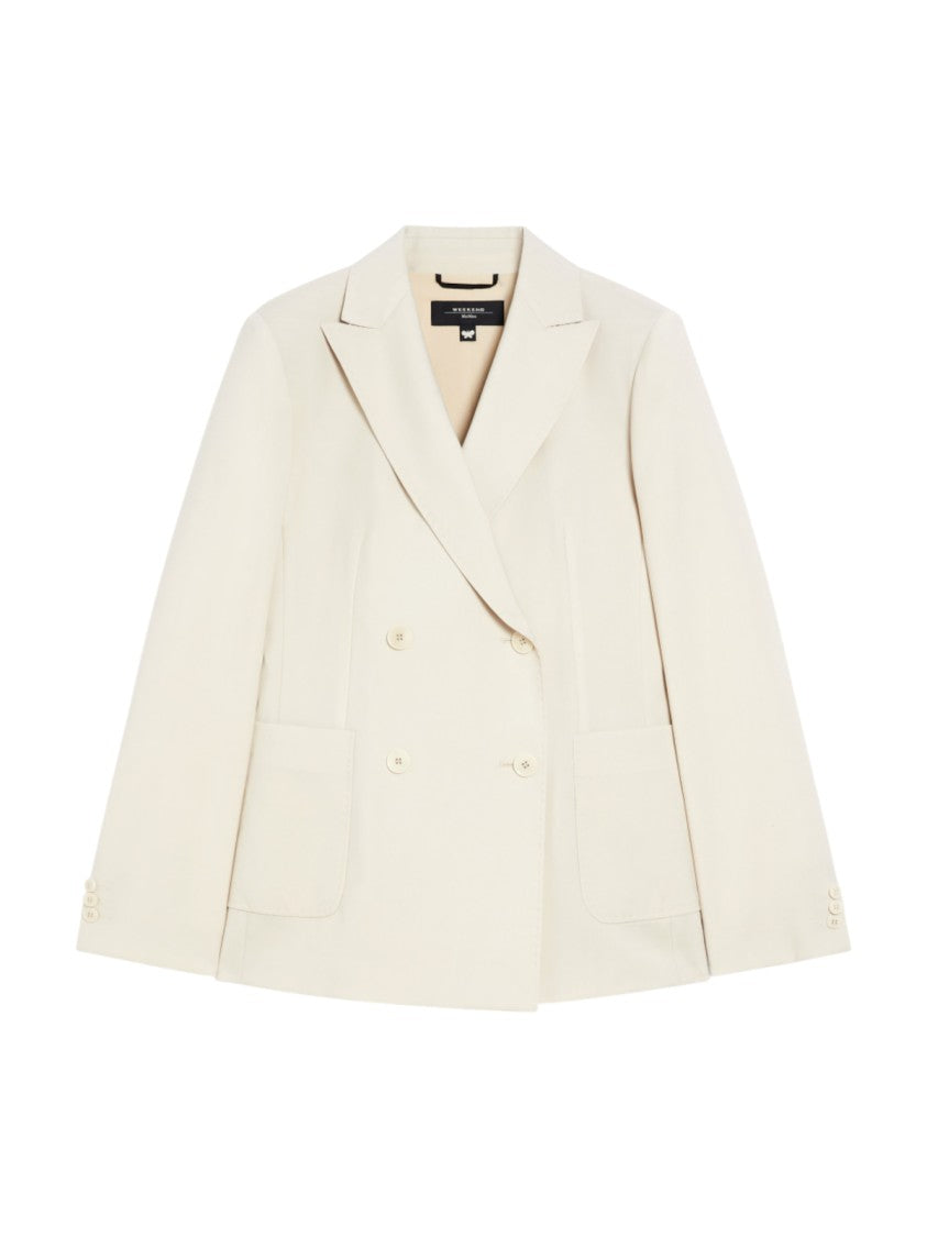 Max Mara Double-Breasted Blazer With Structured Silhouette