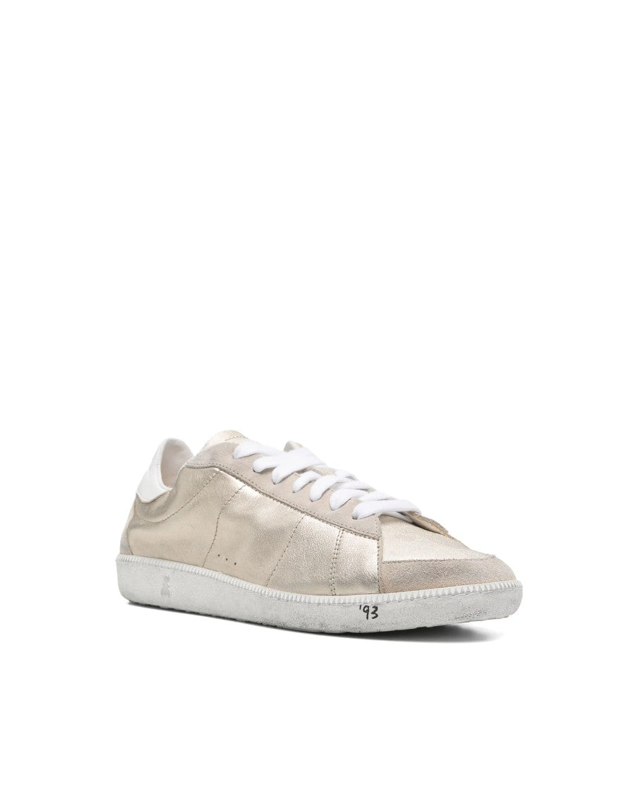 Patrizia Pepe Shiny Gold Skin ’93 Sneakers