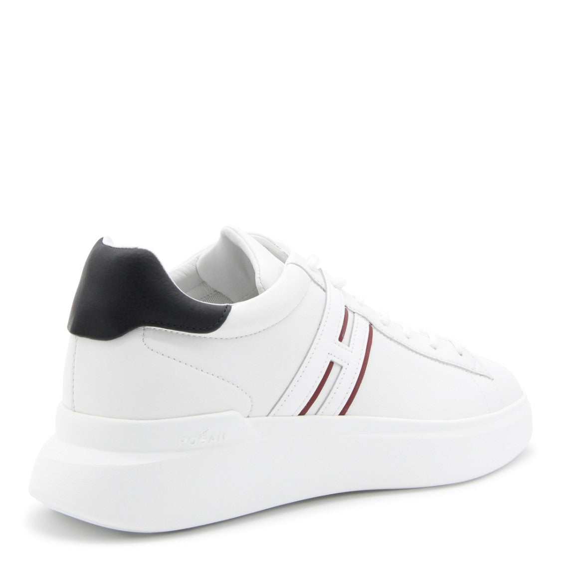 Hogan White Leather H580 Sneakers