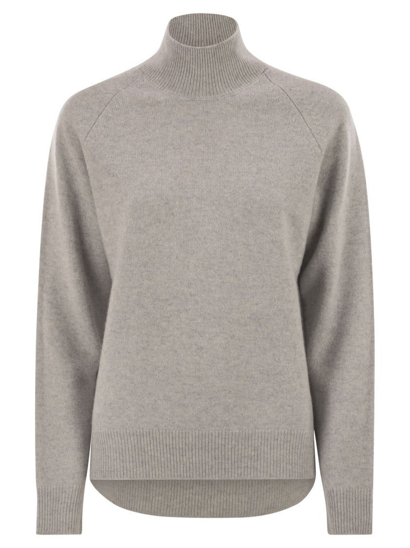 Peserico High-Neck Jumper With Lurex