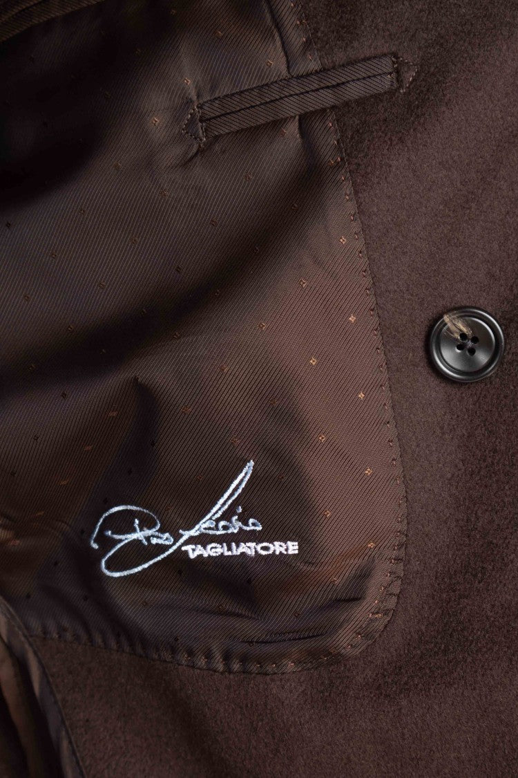 Tagliatore Double-Breasted Virgin Wool Jacket Pino Lerario Line
