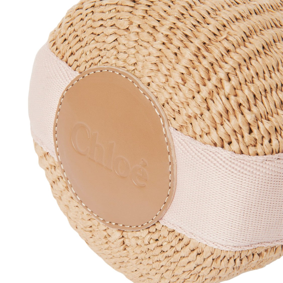 Chloé Woody Rafia Bucket Bag