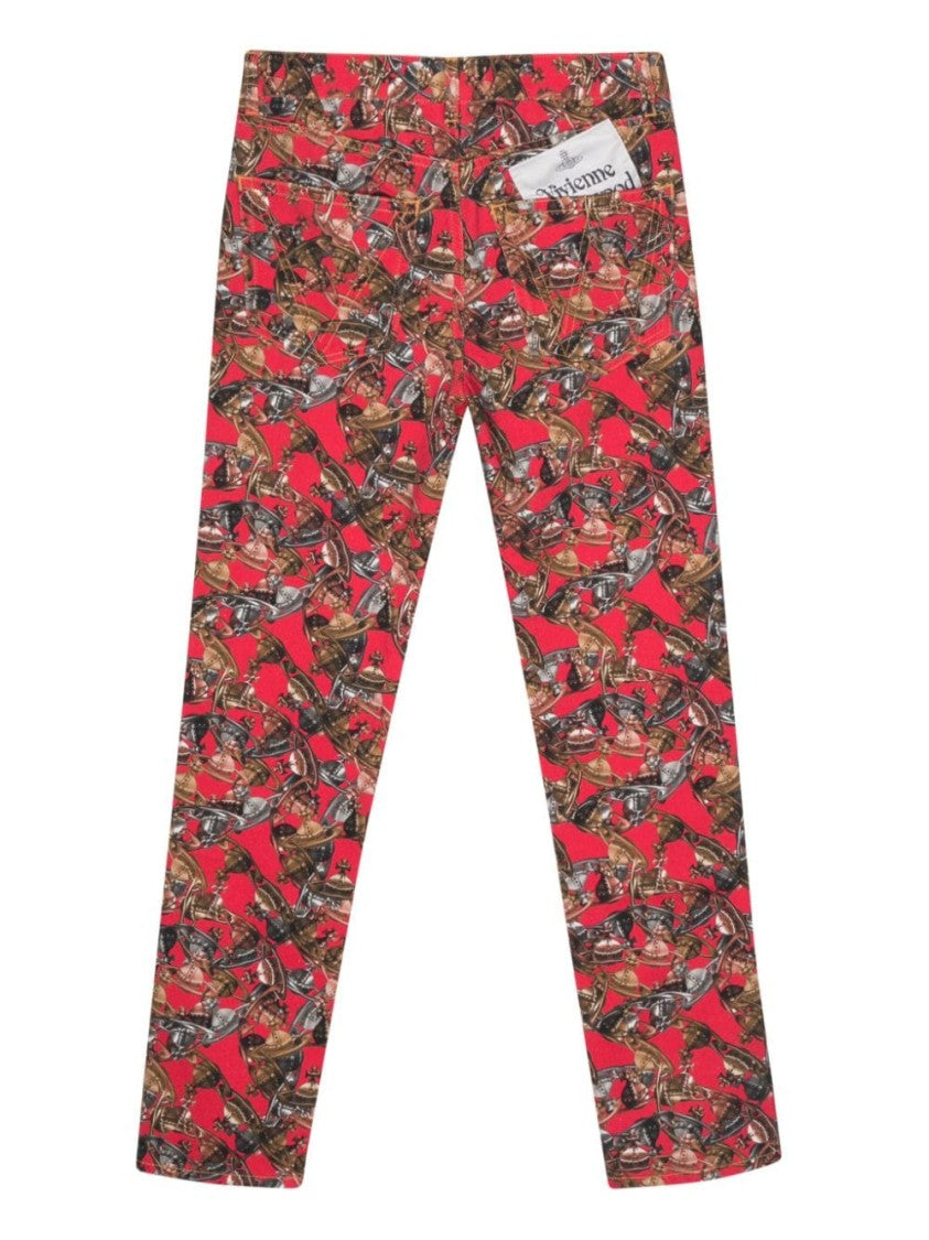 Vivienne Westwood High-Waisted Tapered Leg Trousers