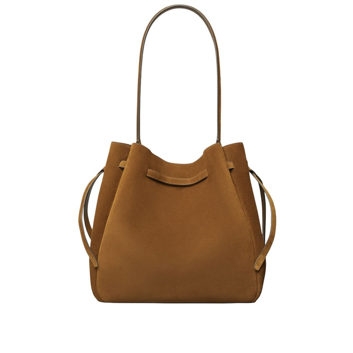 Tory Burch Suede Bag With Magnetic Closure
