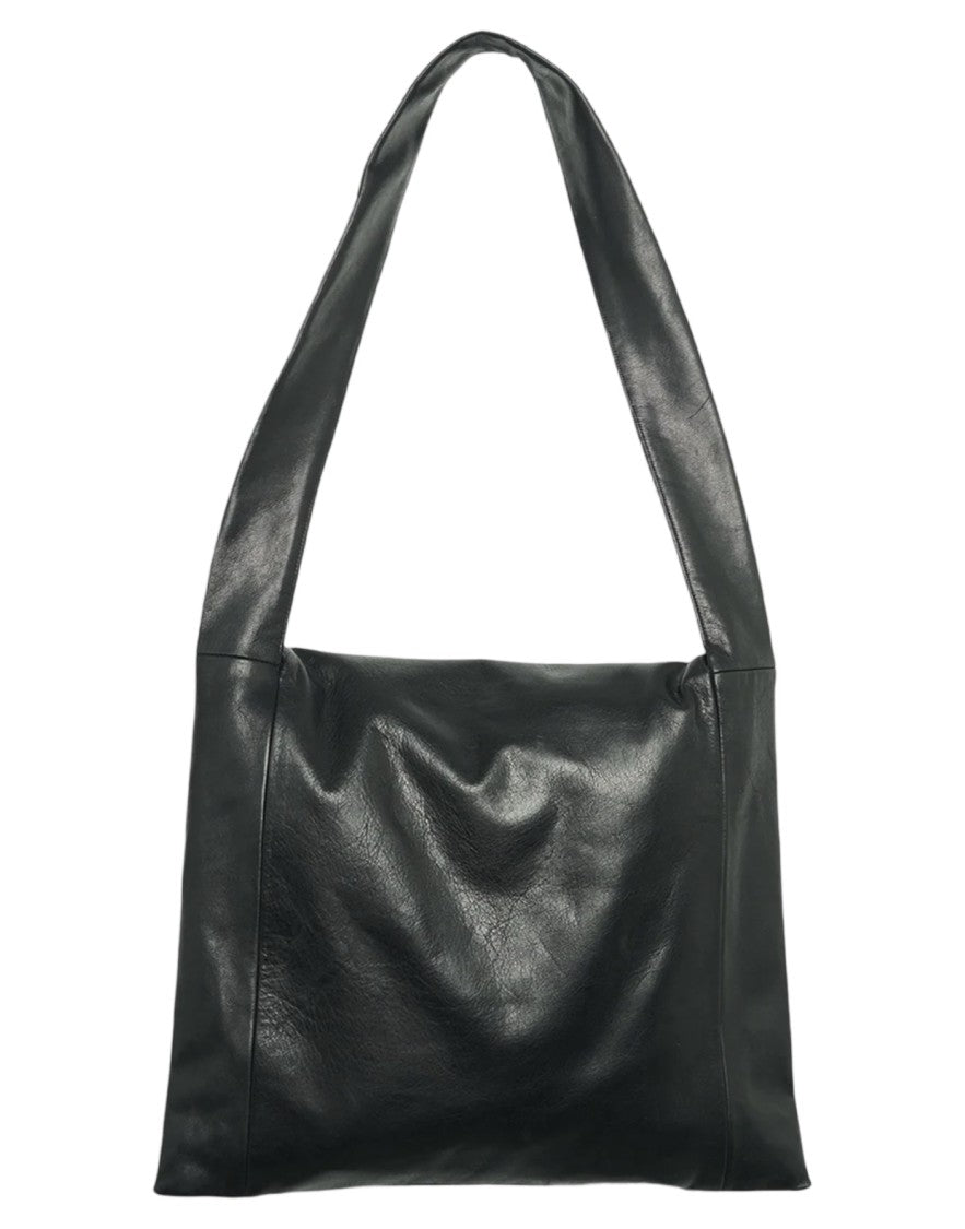 Our Legacy Smooth Leather Minimalist Shoulder Bag With Strap