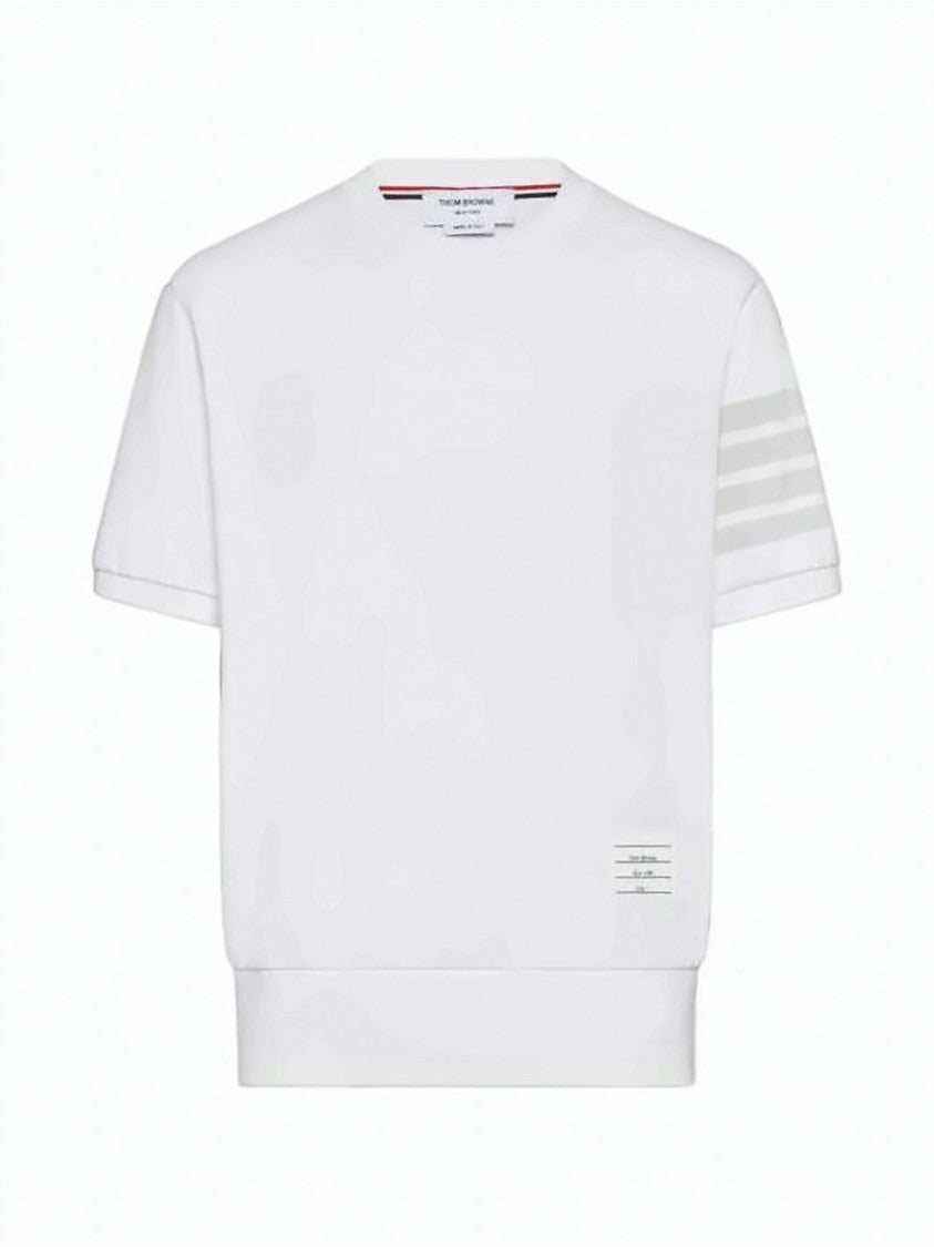 Thom Browne Cotton Jersey Crew Neck T-Shirt