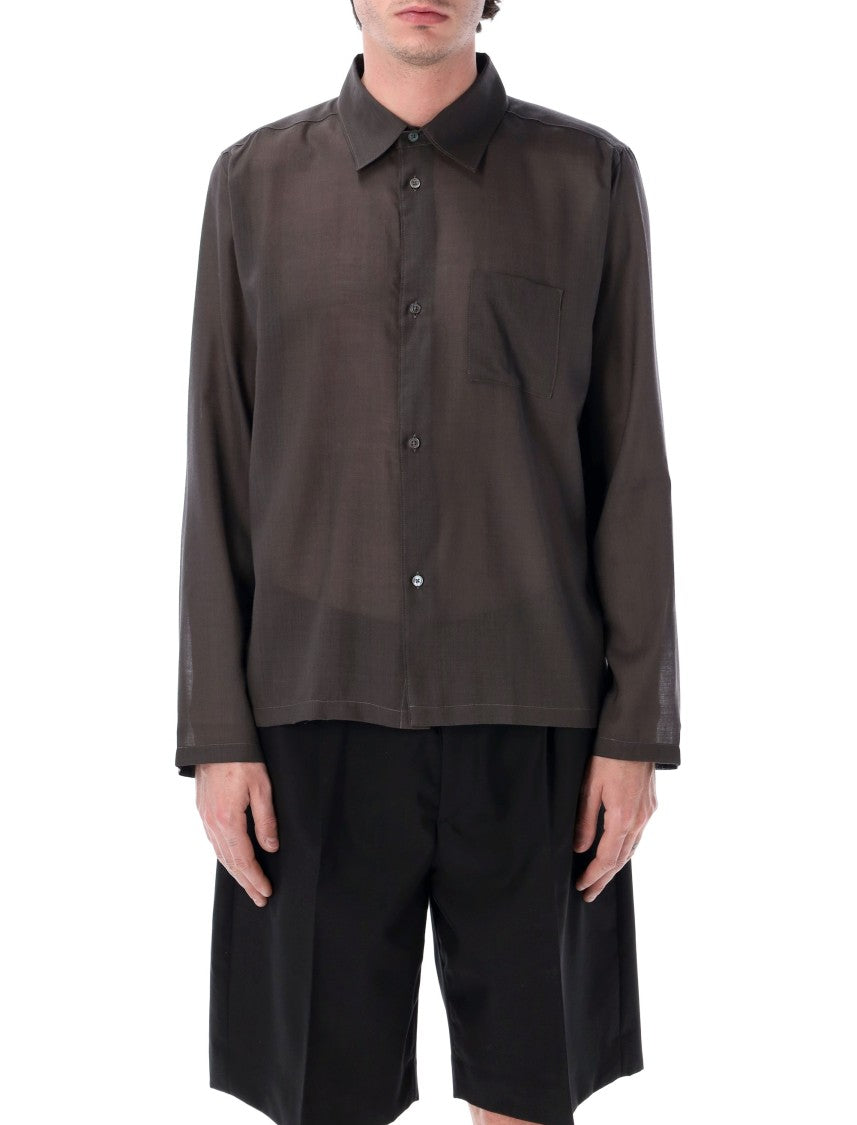 Berner Kuhl Cordial Semi Sheer Boxy Shirt