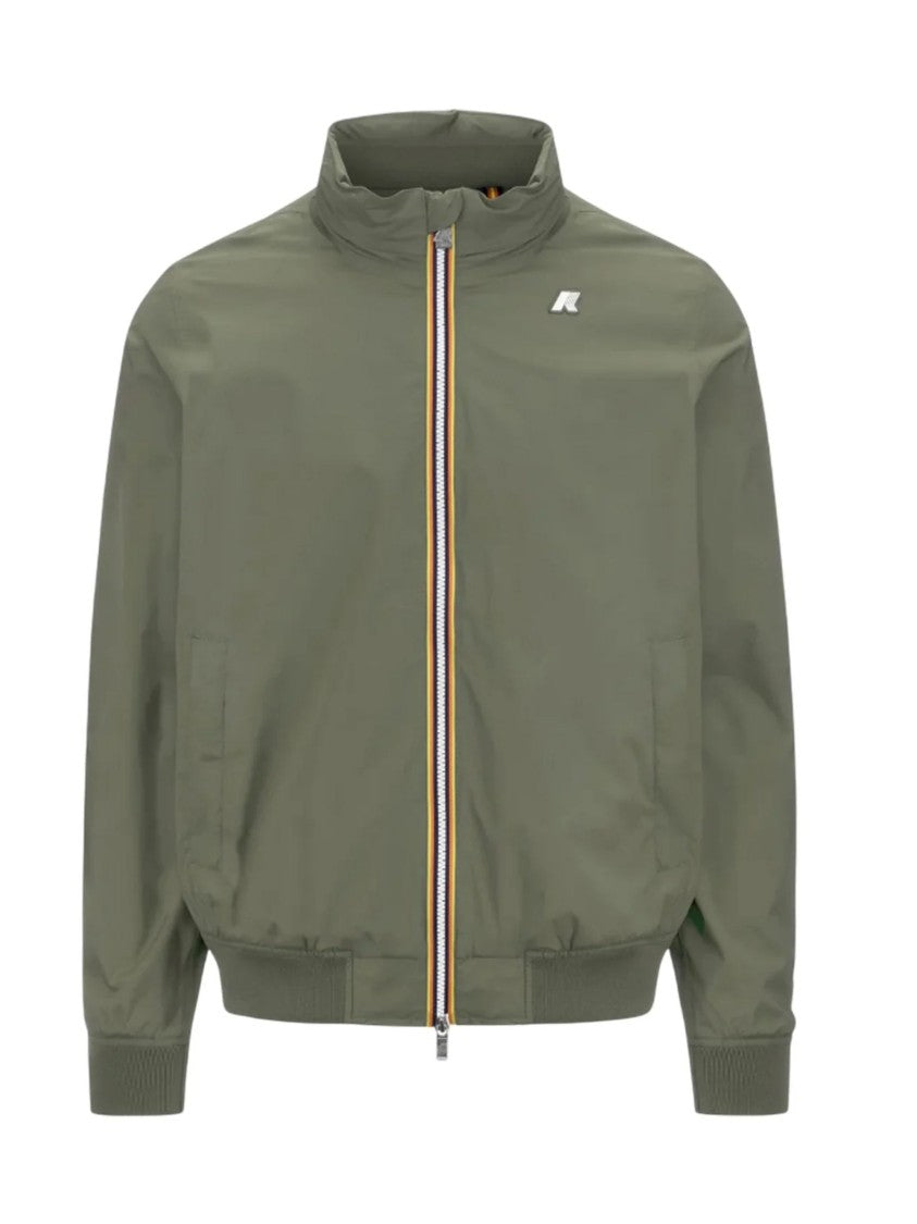 K-Way Olive Green Amaury Hooded Jacket