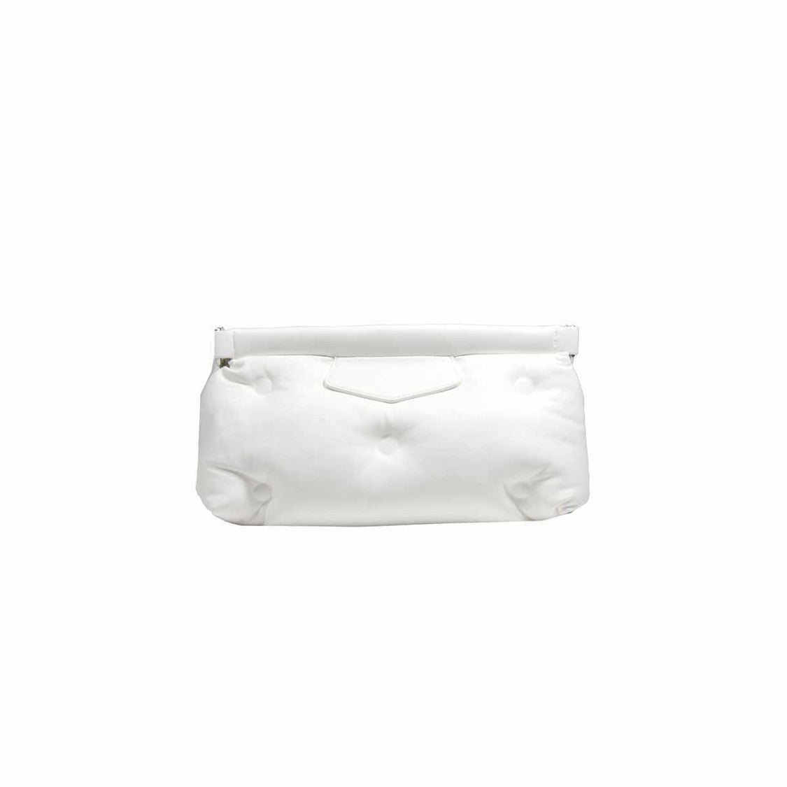 Maison Margiela Glam Slam Padded Clutch White