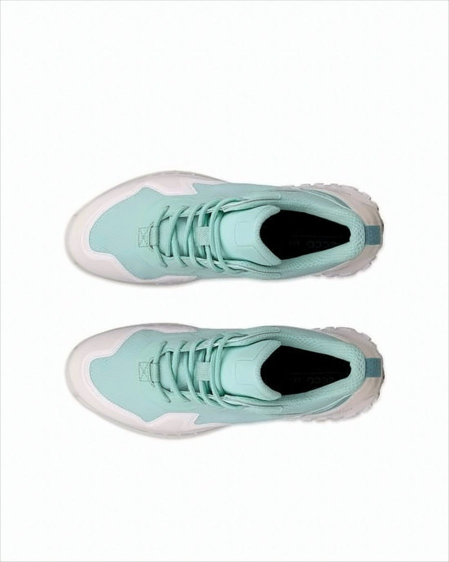 Ecco Sleek Mint Green Recycled Polyester Sneakers