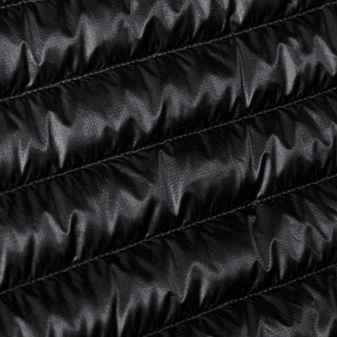 Mammut Quilted Black Down Jacket With High Collar