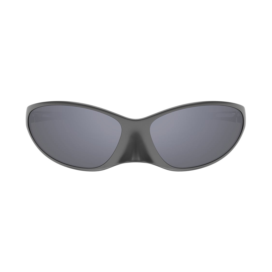 Balenciaga Bb0349s Futuristic Matte Metallic Sunglasses