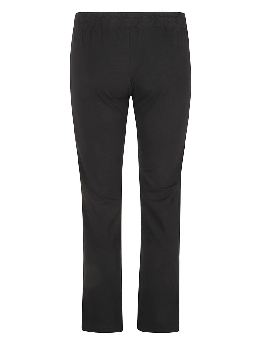 Balenciaga Streamlined Black Trousers With Elastic Waistband