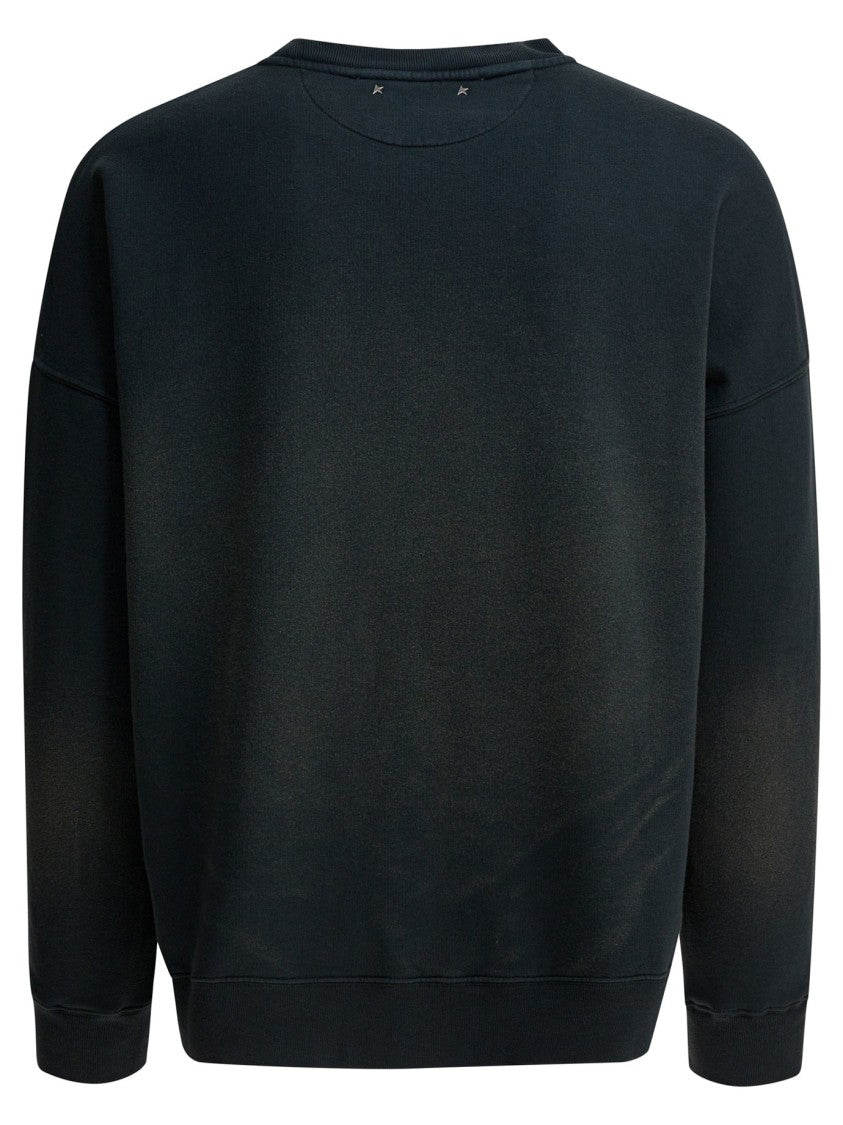 Golden Goose Vintage Effect Crewneck Sweatshirt