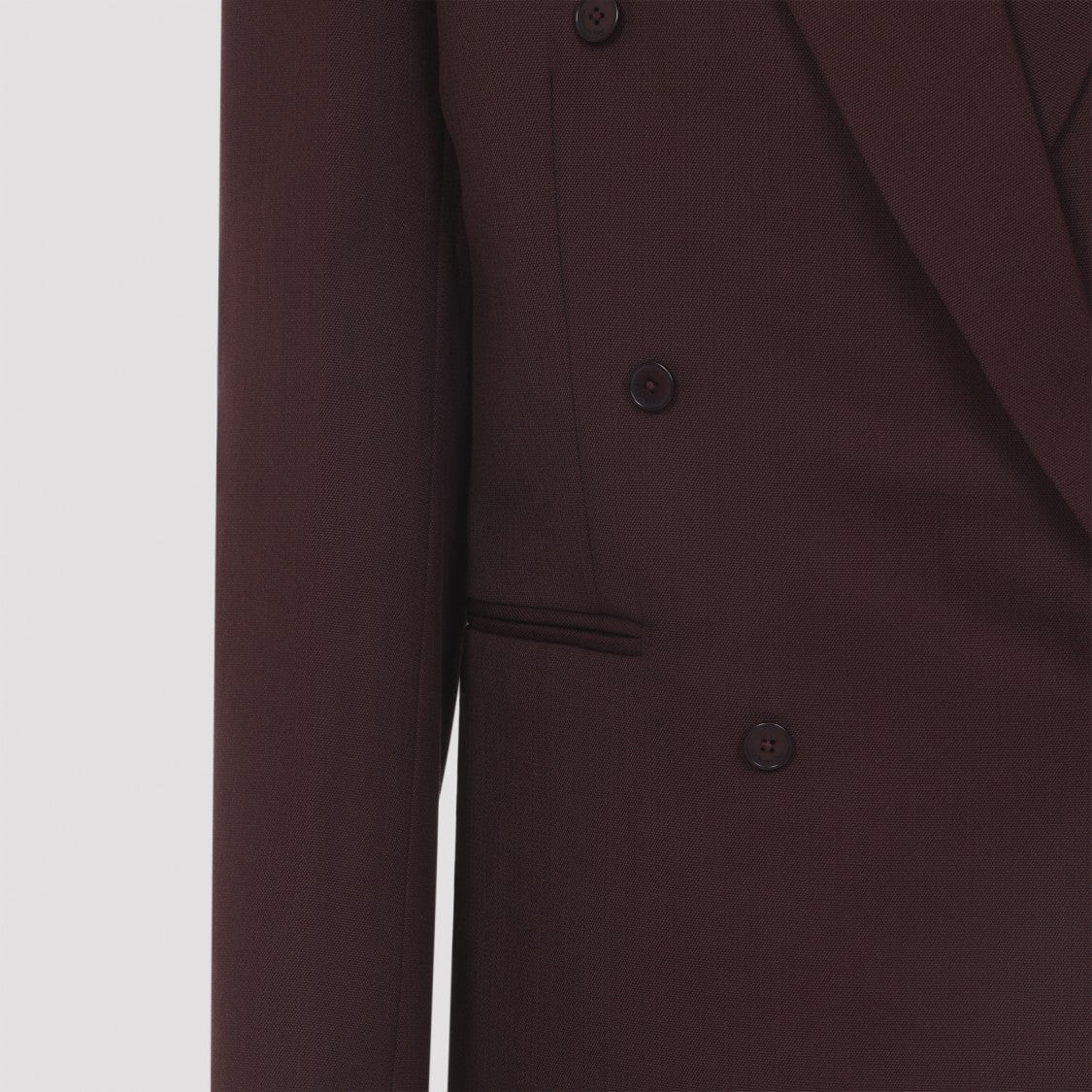 The Frankie Shop Double-Breasted Blazer With Structured Silhouette