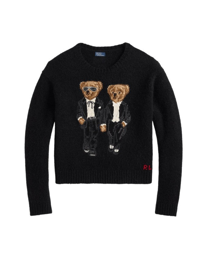 Polo Ralph Lauren Black Crewneck Sweater