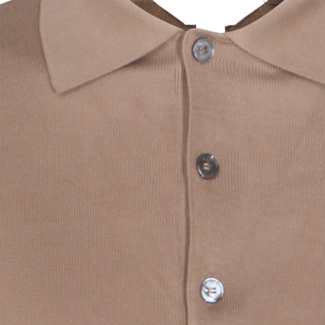 Malo Rope-Inspired Long-Sleeve Polo