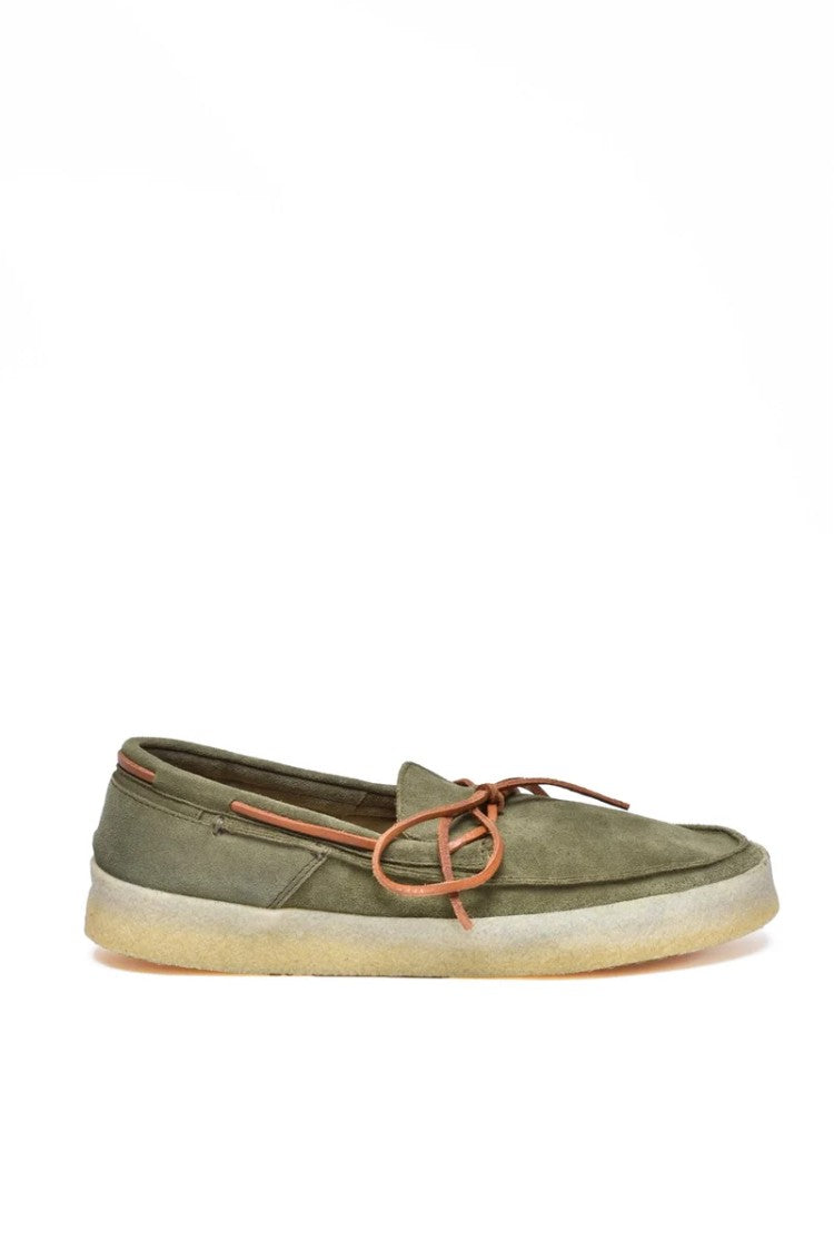 Astorflex Suede Loafer - Green