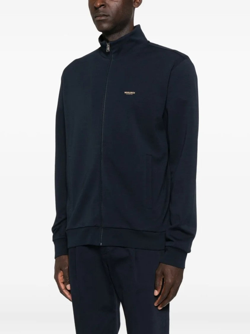 Woolrich Logo Interlock Track Jacket