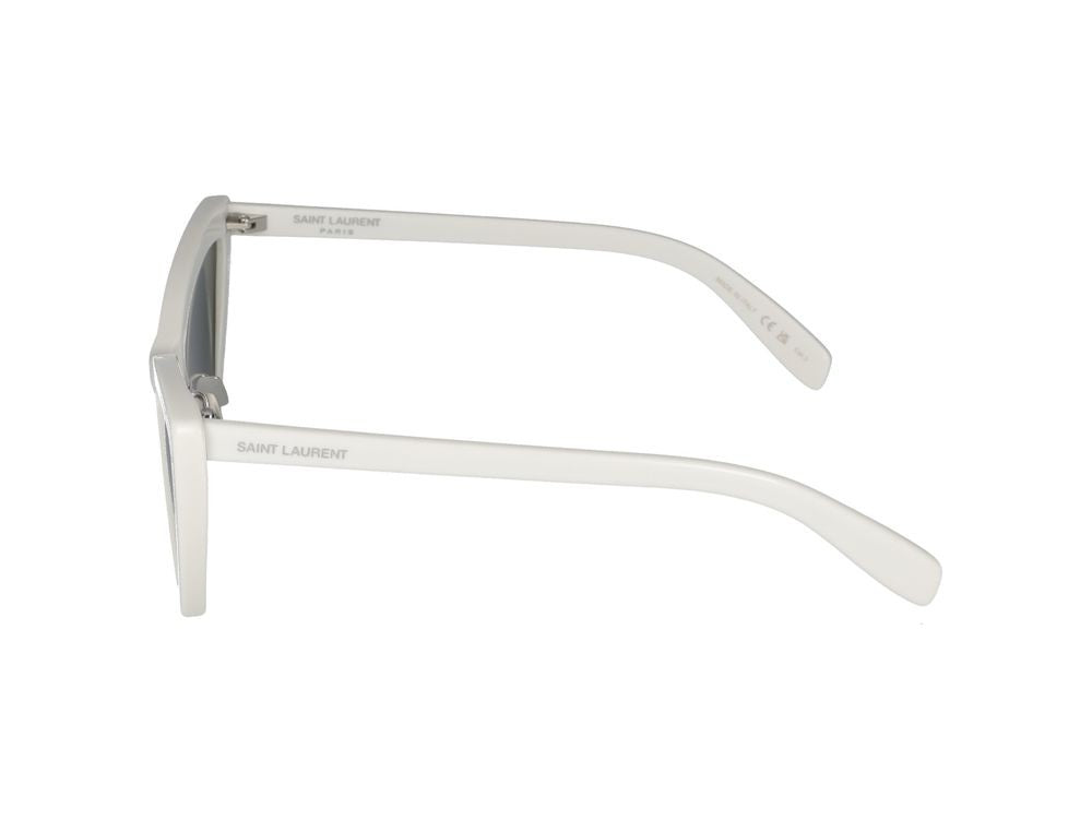 Saint Laurent Sunglasses Saint Laurent Sl 207 Jerry 007 White White Grey 53/19/145