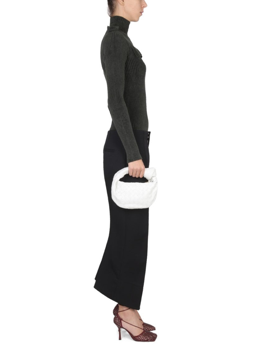 Bottega Veneta Military-Inspired High Collar Bottega Veneta Top