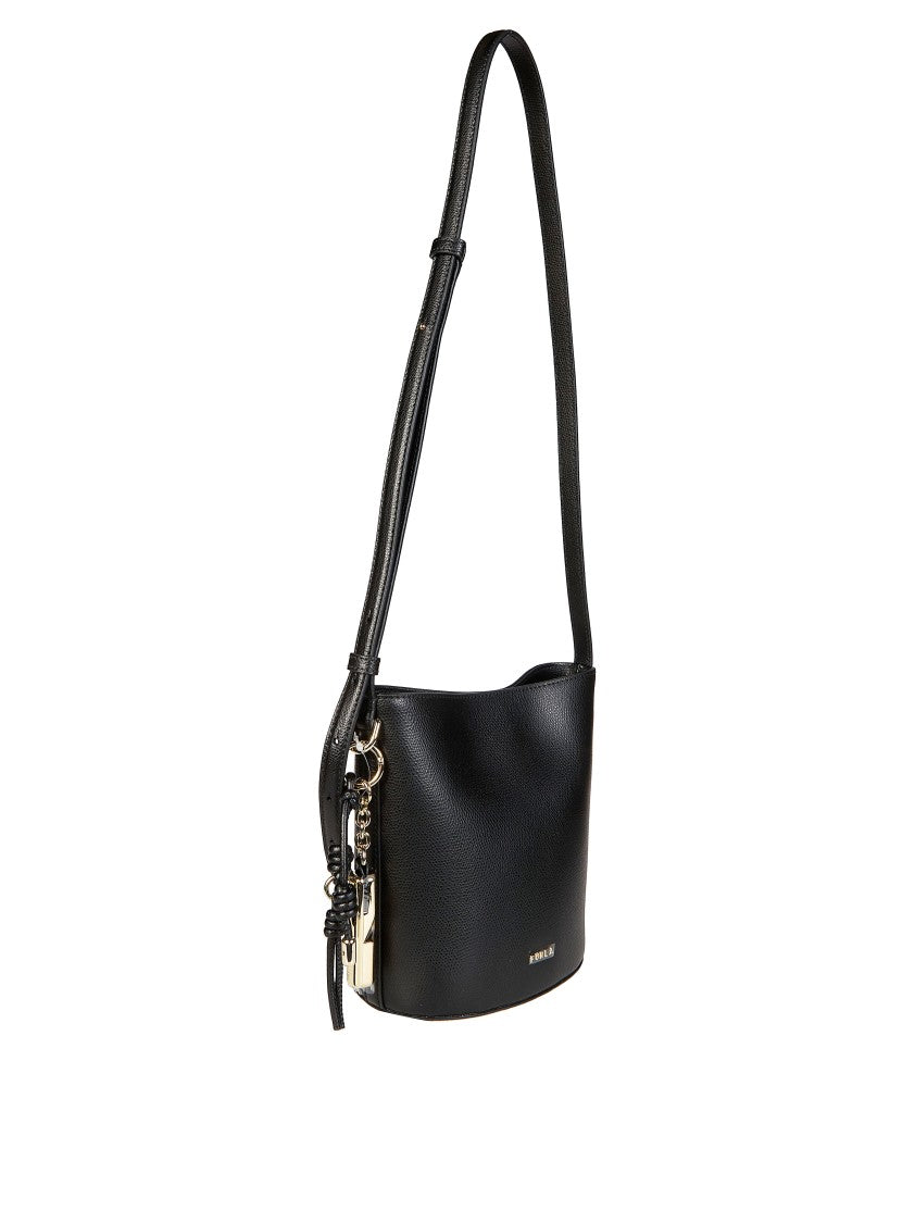 Furla Black Furla Roxie Mini Tassel Bag