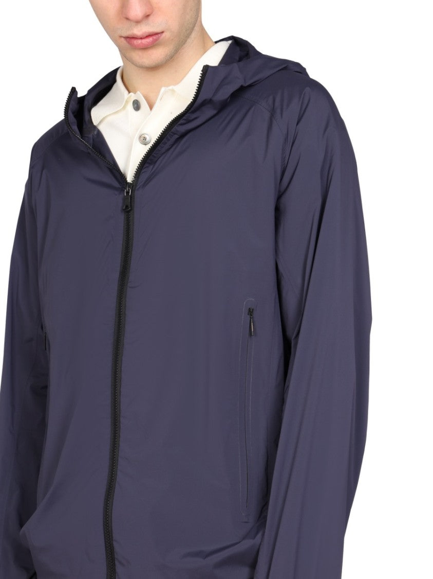 Monobi Tall Hooded Neck Nylon Jacket